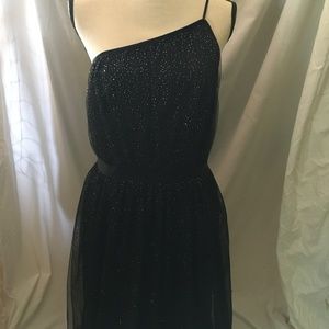 W by Worth, black sequin Dress, never worn, size 8. Side zip
